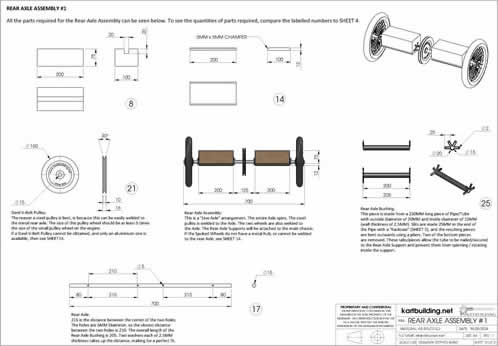 Rear Axle Assembly 1