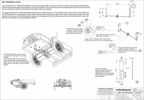 Lawnmower Powered Wooden Go Kart    Plans and instructions on how