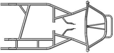 blueprint 2 seater go kart frame plans